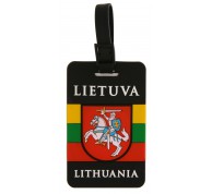 Luggage Tag Vytis and Lithuanian Flag